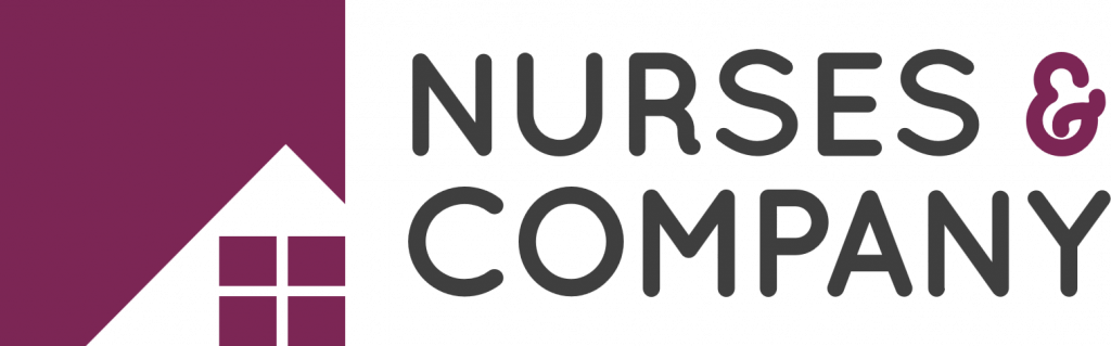 Full color nurses and company logo